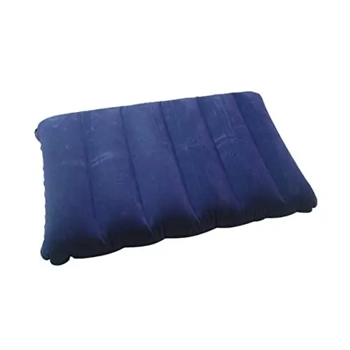 Produktbild: STOBAZA Aufblasbares Mehrzweckkissen Tragbare Kissen Zum Schlafen PVC-Beflockung Ergonomisch Für Den Nacken