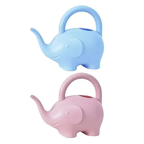 Produktbild: STOBAZA 2st Elefanten-gießkanne Garten Gießkanne Cartoon Gießkanne Kinder Giesskanne Sukkulenten Kalkhydrat Dekorative Bew?sserung Dosen Gartentöpfe Marienkäfer Büro Unkraut Plastik
