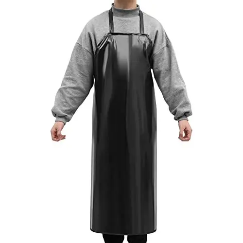 Produktbild: STOBAZA Unisex Heavy Duty Schürze Pvc Material 110x80cm Hals oder Ärmellos Küche Werkzeug