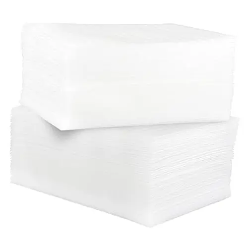 Produktbild: STOBOK 100St verpackungsmaterial füllmaterial Umzugsmaterial Schaumstoffverpackung Schaumstoffplatte Dämpfung für Bewegung Polsterung für den Versand Gläser Füllwatte Weiß