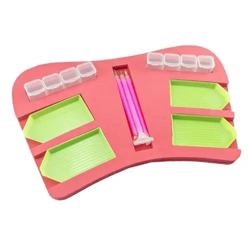 Produktbild: STOBOK -Kunst- -Sets 10-teilig -malzubehör -Kunst-tablett-Organizer