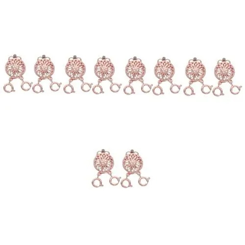 Produktbild: STOBOK 10 STK Halskettentrenner Ephemera Kettenverschlüsse Für Lagenlook Schmuck Geschichteter Separator Halskette Geschichtet Schmuckschichtverbinder Kupfer Kettenschloss Sonnenblume
