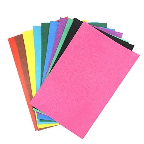 Produktbild: STOBOK 10st A4 Schleifpapier Graffiti-papier Graffiti-schleifpapier Origami-washi-papier Origamipapier Für Farbiges Schmirgelpapier Buntes Sandpapier Kind Transparentpapier Kraftpapier