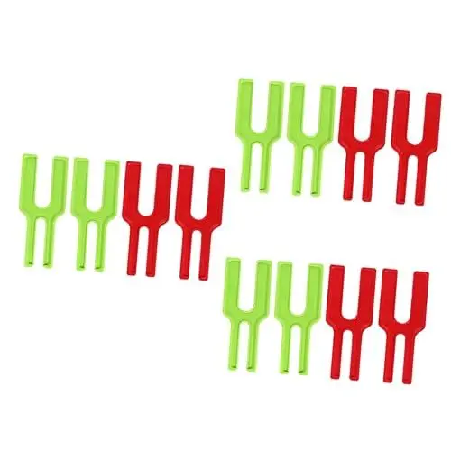 Produktbild: STOBOK 12 Stk Kugelmacher bastelbedarf handystativ webnadel webstricknadeln pompon maker dekoring handgemacht genschenkideen Geschenkidee werkzeug Riese Garn häkeln Bommel Suite Plastik