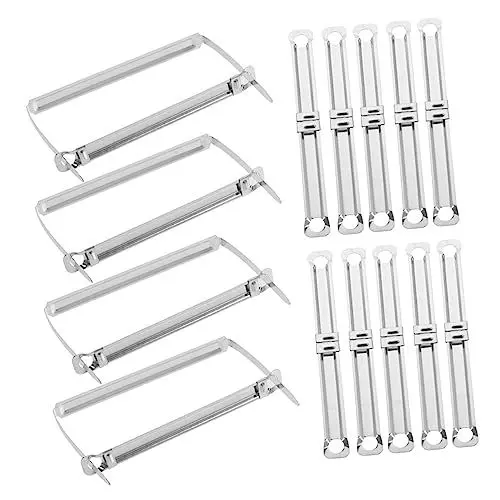 Produktbild: STOBOK 150 Stück Binderclips Metall-binderclips Für Organizer Büro-binderclips Binderclips