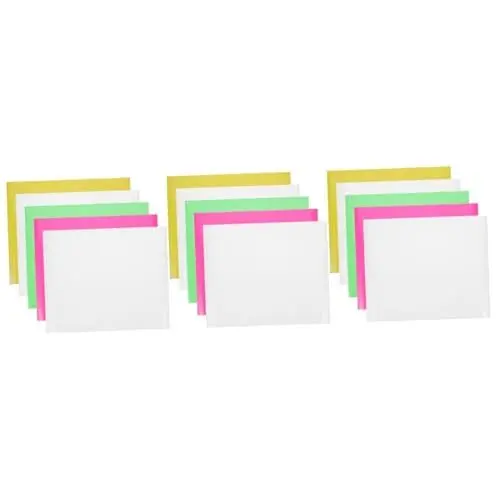 Produktbild: STOBOK 15 Stk Leuchtschriftfolie Grüne Outfits Im Dunklen Vinyl Leuchten Kunststofffolie Diy & Handwerk Kleidung Wärmeübertragungsvinyl Grüne Hemden Vinylfolie Filme Leuchtend Pvc Shirt