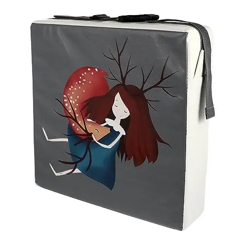 Produktbild: STOBOK 1Stk Erhöhen Sie das Sitzkissen Stühle für Kleinkinder Sitzkissen für Hochstühle Stuhlkissen für Esszimmerstühle Sesselbahnkissen Babystuhlauflage Sessellift Booster Zubehör Stoff