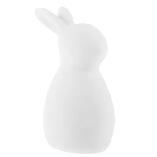 Produktbild: STOBOK 1Stk Kaninchen-Verzierung Ostern-Kaninchen-Ornament Figuren für Kinder süße Schmuckstücke Hasen Spielzeug kaninchenspielzeuge Simulations-Kaninchen- Spielzeug Dekoration Weiß