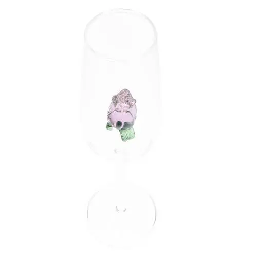 Produktbild: STOBOK 1stück Elegantes Weinglas Kreatives Rosafarbenes Kristall-weinglas Für Rotwein Sekt Und Cocktails Für Hochzeiten Partys Und Restaurants Wiederverwendbar Und Stilvoll