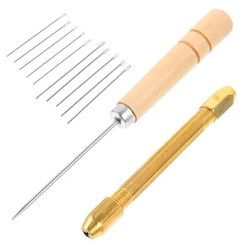 Produktbild: STOBOK 1 Satz Haartransplantationsnadel Perücken perrücke Werkzeug Häkelnadeln Puppenperücke liefert Wurzelnadeln Zubehör für die Herstellung von Puppenhaaren Reparatur Lieferungen Halter