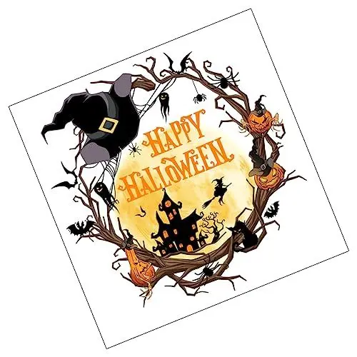 Produktbild: STOBOK 1 Satz Halloween-wandaufkleber Halloween-fensteraufkleber Halloween-fensterdekoration Weihnachts-fensteraufkleber Fenster Haften Wohnkultur Haushalt PVC Fenstergitter