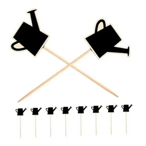 Produktbild: STOBOK 1 Satz Mini Tafelschilder Für Lebensmitteletiketten Gartenmarkierungen Und Party Buffet Utensilien Kleine Tafeldekorationen Für Gastronomiebedarf 10 Stück