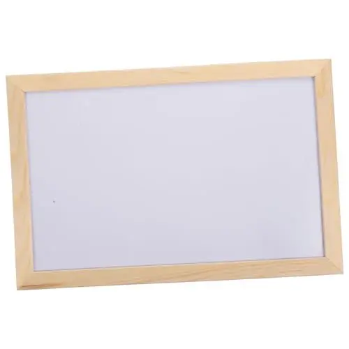 Produktbild: STOBOK 1 Satz Nachrichtentafel Korkbrett Anschlagtafeln Hängen Korkplatte Für Die Wand Ankündigungstafel Kleine Gerahmte Pinnwand Schwarzes Brett Anzeigen Büro Hölzern Eine Seite Hängend