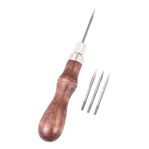 Produktbild: STOBOK Nähwerkzeug-set 1 Set Mit 4-in-1-perforierahlen Für Schuhe Kleidung Und Lederhandwerk