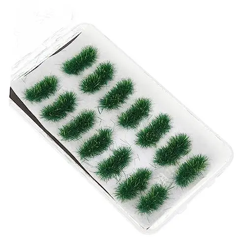 Produktbild: STOBOK 1 Schachtel Graskorb-Modell Mini-Gras Zubehör Für Regenwald-dioramen Miniaturblumen Zum Basteln Puppenhaus Pflanzt Blumen Statische Grasbüschel Kriegsspiel Verbunden Plastik