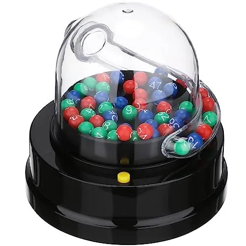 Produktbild: STOBOK 1 Set Elektrische Lotterie-Maschine Party Mini Lotto Spiele Maschine Jackpot Maschine Creative Party Supplies Party Dekoration