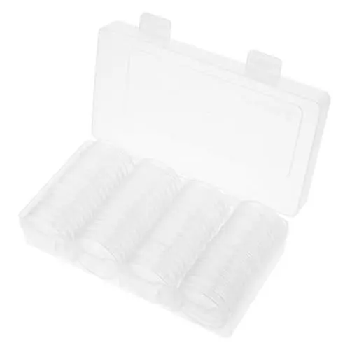Produktbild: STOBOK Für Sammler Durchmesser Aufbewahrungsbox Kunststoff Zugang Stabiler Display Organizer