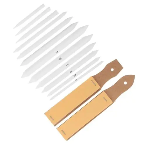 Produktbild: STOBOK 14-teiliges Papier-skizzenset Wischstifte Zum Zeichnen Kunst-Mixer Schleifpapierbrett Skizzenwerkzeuge Für Schüler Zeichenzubehör Für Künstler