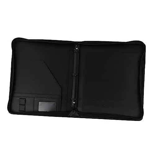 Produktbild: STOBOK 1stk A4 Ordner Tasche Aktenordner Dokumentenmappe Mit Losen Blättern A4-dokumentenmappe Aus Papier Leder Portfolio Bindemittel Zubehör Manager-ordner Büro Pu-material