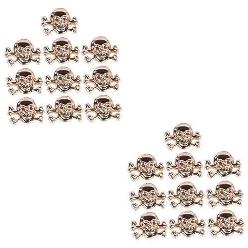 Produktbild: STOBOK 20 Stk Geisternieten Zierniete Punk -schnellnieten Gothic-spikes-nieten -nietenbolzen Nieten Spike Runder Bolzen Schädelnieten Spikes Diy Niete