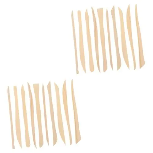 Produktbild: STOBOK 20 Teiliges Töpfer Bildhauer Werkzeug Töpfer Ton Werkzeuge Holz Ton Schnitzerei Ton Bildhauer Werkzeuge Anfänger Styling Ton Töpfer Schnitz Set Ton Formwerkzeuge Keramik