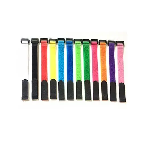 Produktbild: STOBOK 24Stücke Klettband Sicherheitszubehör Für Koffer Taschen Und Gürtel Selbstklebend Vielseitig Einsetzbar Umweltfreundliches Material Für Reisen Und Ordnung