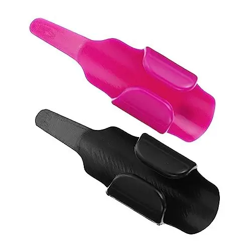 Produktbild: STOBOK 2St Crimpkegel nähen Quilt-Fingergriffe Fingerthing-Thread-Controller aus Kunststoff Putter werkzeug praktischer Drücker zum Nähen von Fingersachen Heimzubehör