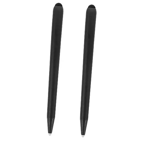 Produktbild: STOBOK 2stücke Touchscreen Stylus Pen Mit Dual-tip Design Für Whiteboard Und Touchscreens Langlebiger Kapazitiver Stift Für Notizen Zeichnungen Und Spiele