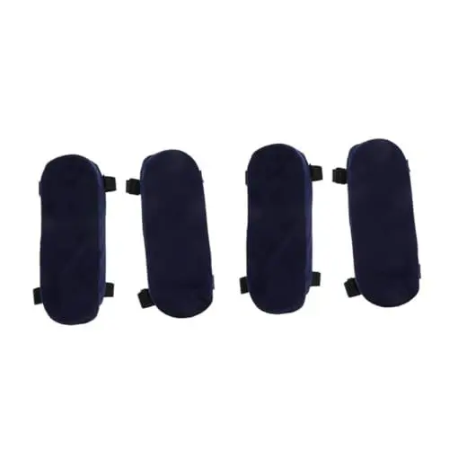 Produktbild: STOBOK 2 Sätze Armlehnenkissen Für Stühle Sitzkissen Für Bürostühle Armlehnenbezüge Für Stühle Armlehnenauflagen Für Stühle Bürostuhl Armkissen Rollstuhl-ellenbogen Plüsch 2 Stück * 2