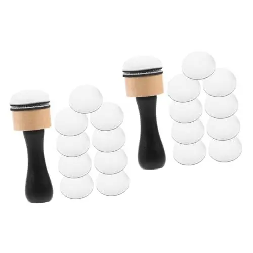 Produktbild: STOBOK 2 Sets Farbschwamm Pinsel Schwämme Zeichenbedarf Zeichenstempel DIY Bastelwerkzeuge DIY Malstempel Schwammfarbe Malstempel Schwammstempel Zum Malen Von Holz