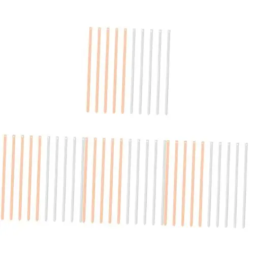 Produktbild: STOBOK 2 Sets Kupferstreifen Zinktabletten Kupfer Zinkplatte Batterie Experimentiermaterialien Zink