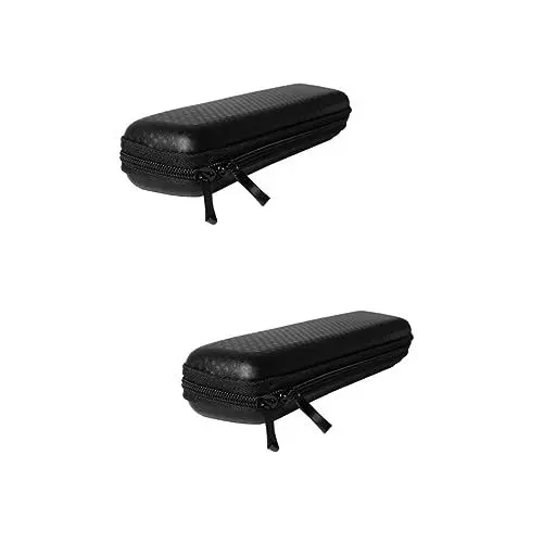 Produktbild: STOBOK 2st Federmäppchen Für Kinder Etui Für Stifthalter Praktisches Federmäppchen Black