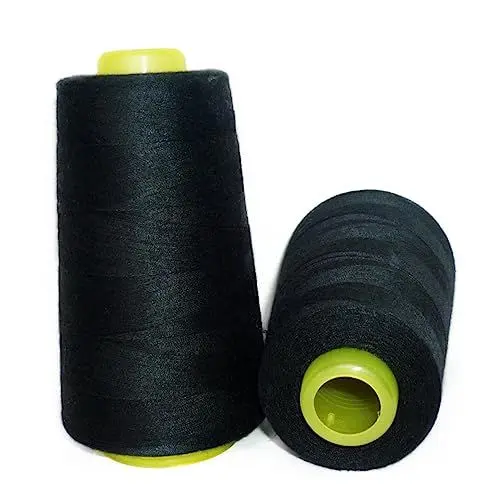 Produktbild: STOBOK 3000 Konussergerfaden Stickzubehör Polyester-stickgarn Nähbedarf Und Zubehör Weißes Stickgarn Garnrollen Nähmaschine Diy-thread Polyester Nähen Nähgarn Schnelle Geschwindigkeit