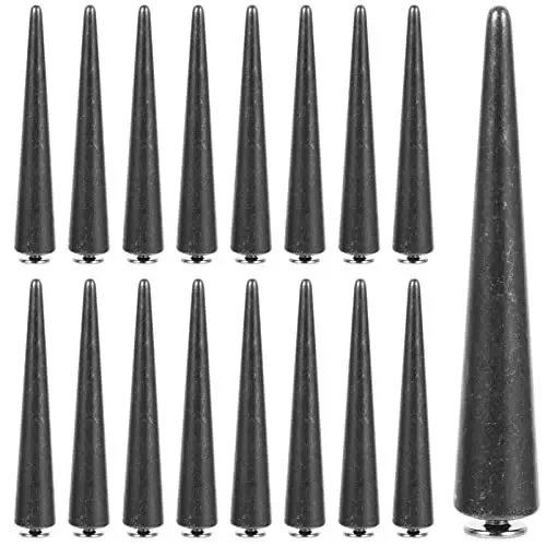 Produktbild: STOBOK 30 Stück Punk-Nieten Kleidungs-Spike Kleidungsniet-Spike Spikes Für Kleidung Punk-Diy-Nieten Punk-Nieten Kleidungs-Nieten-Dekore Punk-Spike Für Kleidungsset Konisches