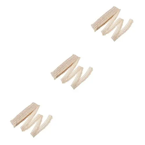 Produktbild: STOBOK 3St Fransenspitze haar spangen haarclips haarspange tafeltuch haarklauenclips überzelt stillkissen bezüge Elastizität Schleife Zubehör Kunsthandwerk Braut Schärpe Baumwollfaden
