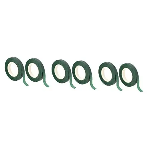 Produktbild: STOBOK 3 Sätze Blumenband Werkzeugset Für Blumen Blumenbänder Blumenklebeband Grünes Band Für Blumen Stängelband Bastelprojekte Für Floristen Anordnung Papier Green 2 Rollen * 3