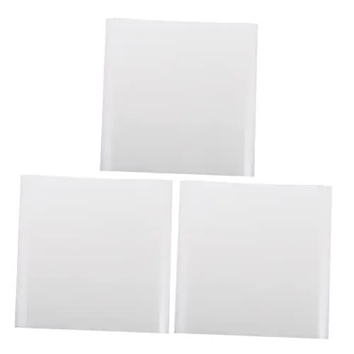 Produktbild: STOBOK 3st Sublimationsfolie Wärmeübertragungspapier Bedruckbares Vinyl Kleidung Aufbügeln Wärmeübertragungsfolie Im Runden Design Kleidung Handwerk Film Weiß Taschentyp Htv Kunsthandwerk