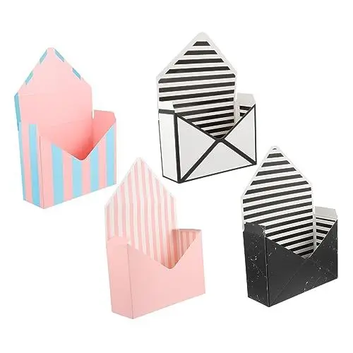 Produktbild: STOBOK Blumenstrauß-boxen Süßes Blumenstrauß-set Papierumschlag-box für Kreatives Verpacken