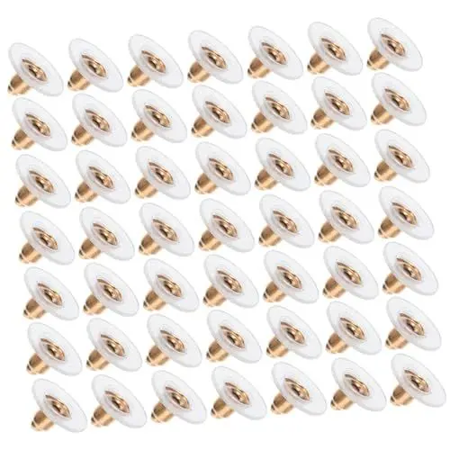 Produktbild: STOBOK 500 Stk Bolzenstecker Jacke Ohrringe BH-Haken und -Verschlüsse Clip-On-Ohrringe Ohrstecker Ohrringverschluss sichere Ohrringstopper Frisbeescheibe Ohrstöpsel Film Zubehör Plastik