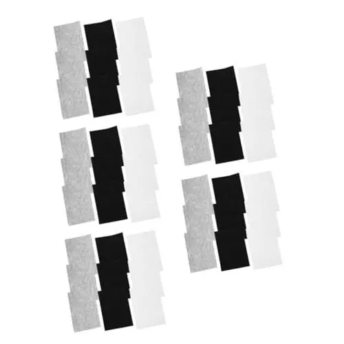 Produktbild: STOBOK 5 Sätze Farbiges Filztuch Filz-DIY-Tuch Filzstoff Bastelstoff Filz Zum Basteln Seidenpapier Masse Filz Für Nähprojekte Stoffe Zum Nähen Modestoff Stoff Filz Gefühlt 9 Stück * 5