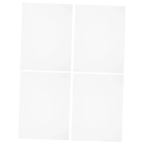 Produktbild: STOBOK 5 Stück Blätter Schmierölpaket Aktenvernichter Werkzeug Aktenvernichter Gefettetes Papier Weiß Aktenvernichter Schmierwerkzeug Schmierölpapier