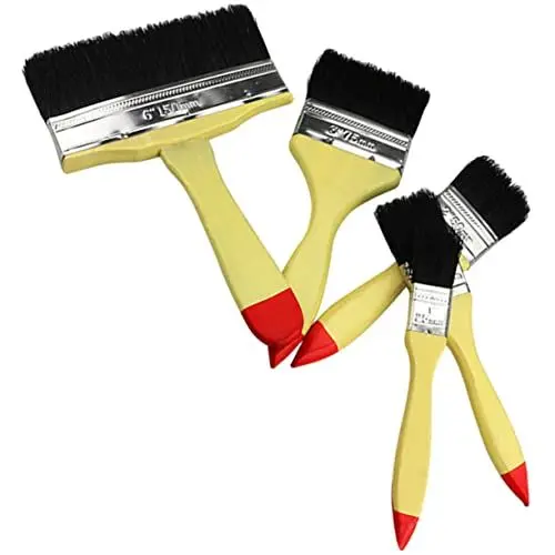 Produktbild: STOBOK 5st Pinsel Schneiden Pinsel Für Wände Wandfarbe Möbelfarbe Pinsel Klein Haarglättungsbürste Holzfleckenbürste Stucker Graffiti-Pinsel Kleiner Pinsel Fleckenpinsel Kunstfell Sauber