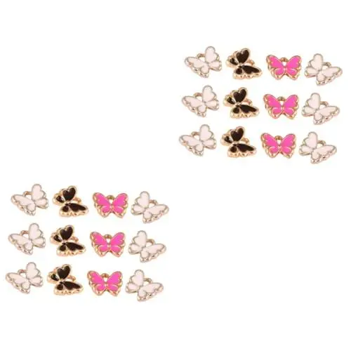 Produktbild: STOBOK 60 Stk Charm-Anhänger Goldanhänger Emaille-Anhänger anhänger charme selber machen für freundinen verkleidungsaccessoires Schmuckanhänger herstellen Anhänger-Charm