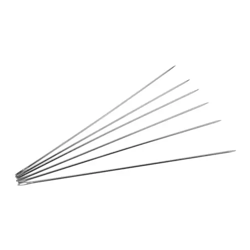 Produktbild: STOBOK 6St Nadel mit großem Öhr handwerkzeug leder nadeln Handwerk Nadeln Handarbeit Nadeln Handarbeitsnadeln Nähnadel tragbare Gobelinnadel Stricknadel garn nadeln Schmiedeeisen