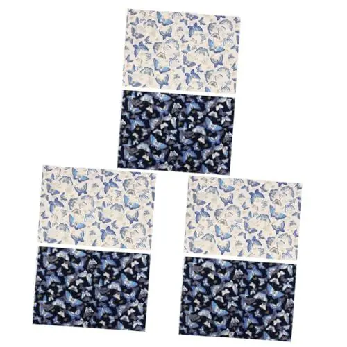 Produktbild: STOBOK 6 STK Bedrucktes Patchwork Patchwork-steppdecken Stoff Zum Quilten Gesteppter Stoff Quilt-stoffbündel Baumwollstoffbündel Nähen Von Stoffbündeln DIY Tuch Patchworkdecke Babydecken
