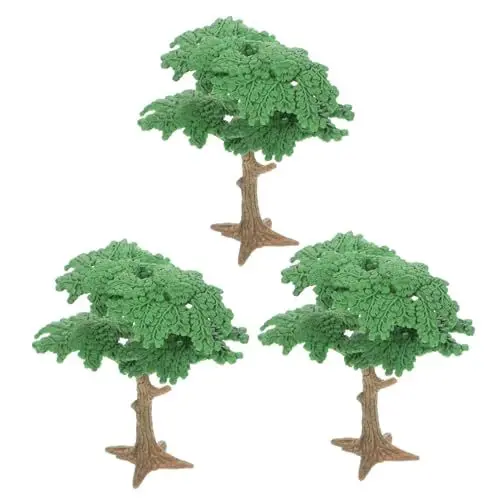 Produktbild: STOBOK 6 STK bäume Spielzeug Baum Topfpflanzen künstliche Dekoration winzige Bäume Pflanzendekor Modelle Wohnkultur grüner Landschaftsahorn Haushalt Zubehör Dekorationen Kiefer Zypresse