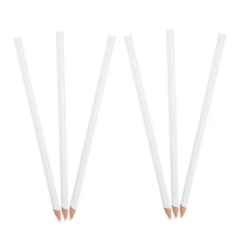 Produktbild: STOBOK Bleistift-set für Die Holzbearbeitung 6-teilig Weiße Bleistifte Zum Schneidern Keramikmarkierung Schneiderkreidestifte Leicht Zu Schneiden