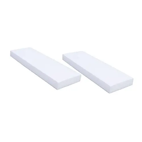 Produktbild: STOBOK 6st Styroporplatten Polystyrolschaumplatte Styroporformen Kunsthandwerk Mit Styroporkugeln Glatte Schaumkugeln Blütenschaum Kuchen Ziegel Weiß