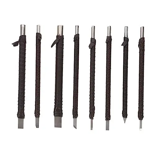 Produktbild: STOBOK 8St Tranchiermesser Allzweckmesser Chip-Schnitzerei Schnitzwerkzeuge Spezialwerkzeuge der gewöhnliche Bausatz holzwerkzeug woodcarver Holzschnitzwerkzeug Holzschnitzset Stahl