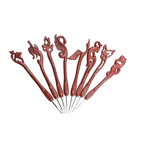 Produktbild: STOBOK 8st Häkelset Häkelnadeln Aus Aluminium Drachen Häkelnadel Pullover-nadel Jahrgang